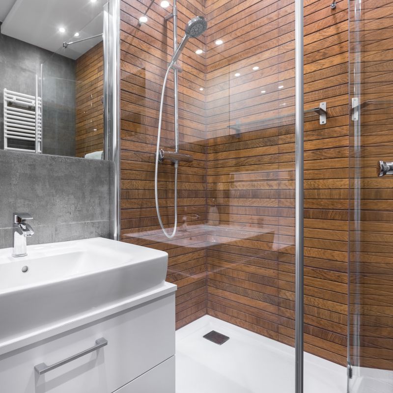 Stylish Shower Interior
